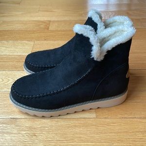 Black ankle boots, size 9